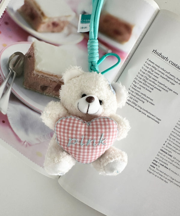 ハート カラビナ付き ファー ドッグ ぬいキーホルダー ぬいぐるみチャーム バッグチャームマルチウェイ チャーム 犬 | WR6255027 | その他2