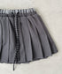 レイヤードプリーツミニスカート | BA2252017 | グレー