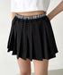 レイヤードプリーツミニスカート | BA2252017 | ブラック