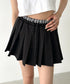 レイヤードプリーツミニスカート | BA2252017 | ブラック