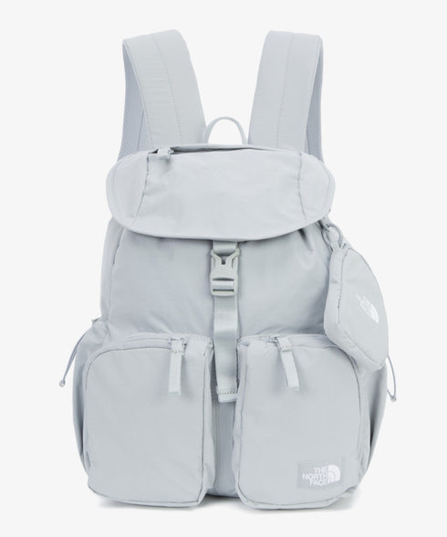THE NORTH FACE(ザ・ノースフェイス)/巾着型 軽量 リュック バックパック/W'S BREEZE BACKPACK | IM1251072 | ライトグレー