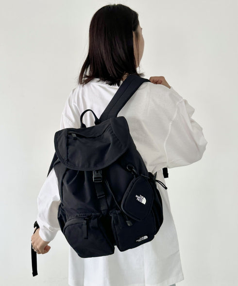THE NORTH FACE(ザ・ノースフェイス)/巾着型 軽量 リュック バックパック/W'S BREEZE BACKPACK | IM1251072 | ブラック