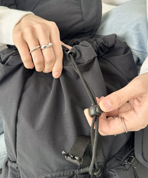 THE NORTH FACE(ザ・ノースフェイス)/巾着型 軽量 リュック バックパック/W'S BREEZE BACKPACK | IM1251072 | ピンク