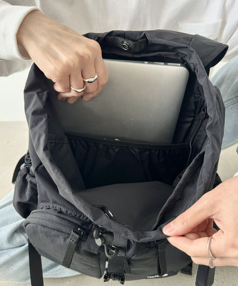 THE NORTH FACE(ザ・ノースフェイス)/巾着型 軽量 リュック バックパック/W'S BREEZE BACKPACK | IM1251072 | ブラック