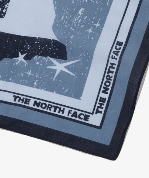 THE NORTH FACE(ザ・ノースフェイス)/コットン プリント バンダナ スカーフ/BANDANA_PINE CONE | IM6251073 | ネイビー