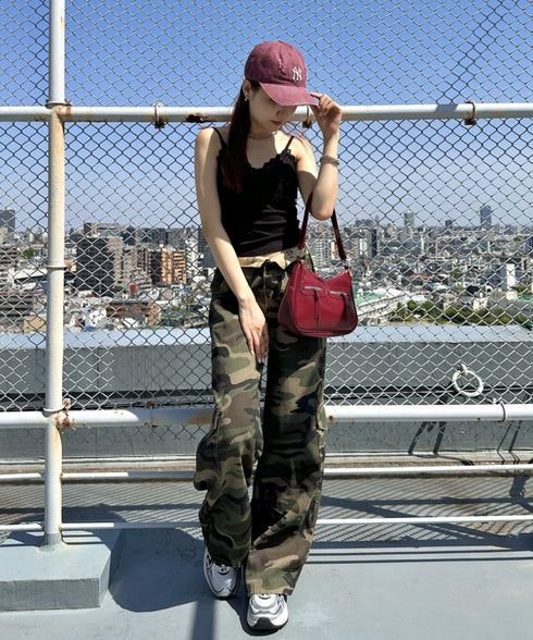 MLB KOREA(エムエルビーコリア)/ダメージ ウォッシング ロゴ刺繍 ベースボール キャップ 帽子/damage washing unstructured ball-cap | AT5252016 | ワインレッド