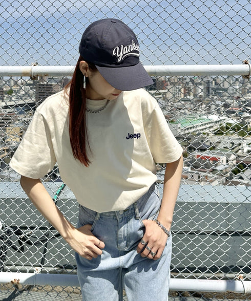 MLB KOREA(エムエルビーコリア)/ヴィンテージ ダメージ ロゴ刺繍 ベースボール キャップ 帽子/varsity vintage unstructured ball-cap | AT5252017 | ダークグレー