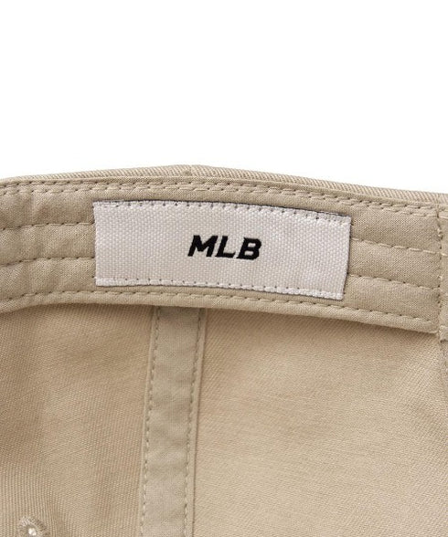 MLB KOREA(エムエルビーコリア)/ヴィンテージ ダメージ ロゴ刺繍 ベースボール キャップ 帽子/varsity vintage unstructured ball-cap | AT5252017 | ベージュ