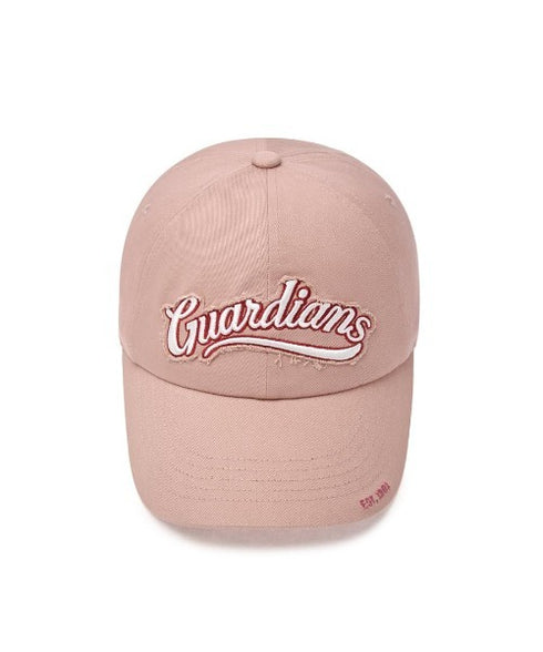 MLB KOREA(エムエルビーコリア)/ヴィンテージ ダメージ ロゴ刺繍 ベースボール キャップ 帽子/varsity vintage unstructured ball-cap | AT5252017 | ピンク