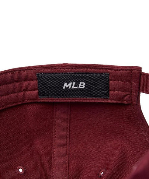MLB KOREA(エムエルビーコリア)/ヴィンテージ ダメージ ロゴ刺繍 ベースボール キャップ 帽子/varsity vintage unstructured ball-cap | AT5252017 | ワインレッド