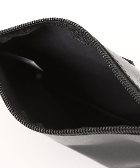 MUCENT(ムセント)/ショルダーバッグ ポーチ付き/Crescent Leather Shoulder Bag Unisex | AT1252018 | ブラック