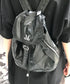 MUCENT(ムセント)/軽量 ミニ シャイニー ドローストリング ナップザック リュック バックパック/GLOSSY MINI BACKPACK | AT1252019 | ブラック