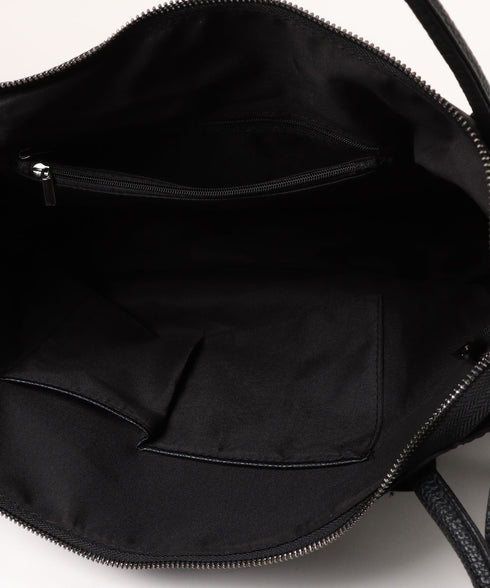 MUCENT(ムセント)/3WAY 大容量 ショルダーバッグ トートバッグ クロスバッグ/SIGNATURE LOGO TOTE BAG | AT1252020 | ブラック