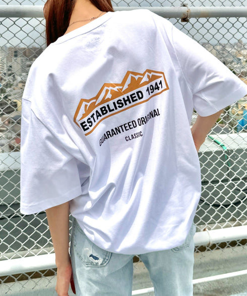 JEEP(ジープ)/グラフィック バックロゴ ロゴ刺繍 半袖 Tシャツ/M-Logo graphic t-shirt | AT2252021 | ホワイト系その他