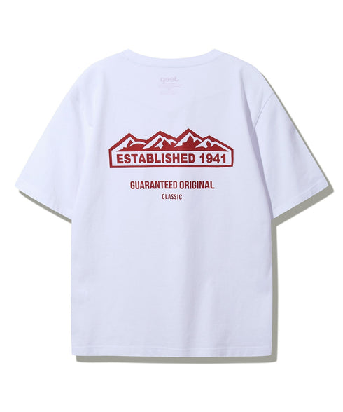 JEEP(ジープ)/グラフィック バックロゴ ロゴ刺繍 半袖 Tシャツ/M-Logo graphic t-shirt | AT2252021 | レッド