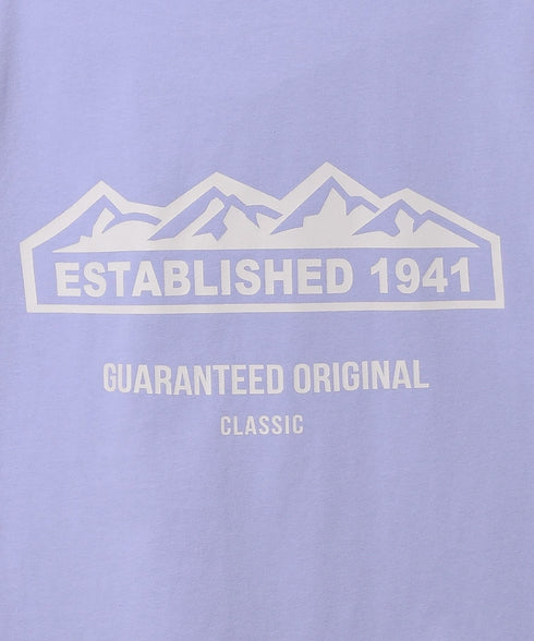 JEEP(ジープ)/グラフィック バックロゴ ロゴ刺繍 半袖 Tシャツ/M-Logo graphic t-shirt | AT2252021 | ライトパープル