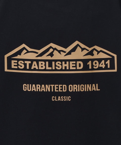 JEEP(ジープ)/グラフィック バックロゴ ロゴ刺繍 半袖 Tシャツ/M-Logo graphic t-shirt | AT2252021 | ブラック