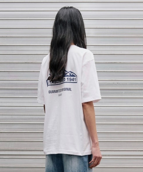 JEEP(ジープ)/グラフィック バックロゴ ロゴ刺繍 半袖 Tシャツ/M-Logo graphic t-shirt | AT2252021 | ホワイト