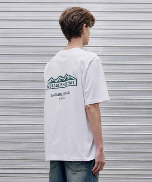 JEEP(ジープ)/グラフィック バックロゴ ロゴ刺繍 半袖 Tシャツ/M-Logo graphic t-shirt | AT2252021 | グリーン