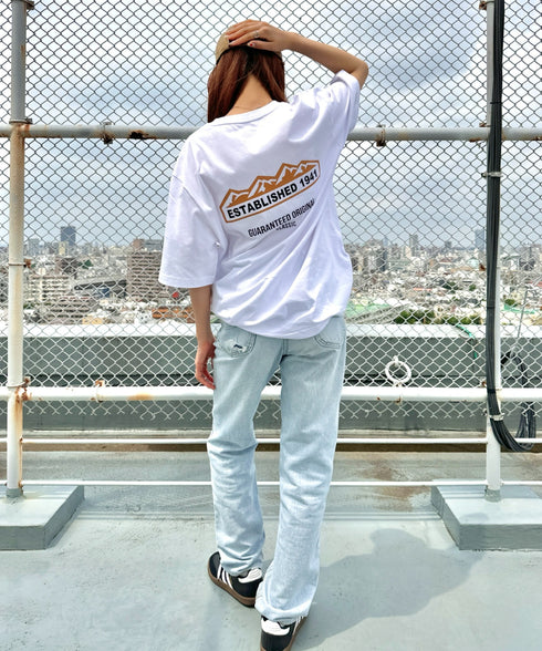 JEEP(ジープ)/グラフィック バックロゴ ロゴ刺繍 半袖 Tシャツ/M-Logo graphic t-shirt | AT2252021 | ホワイト系その他