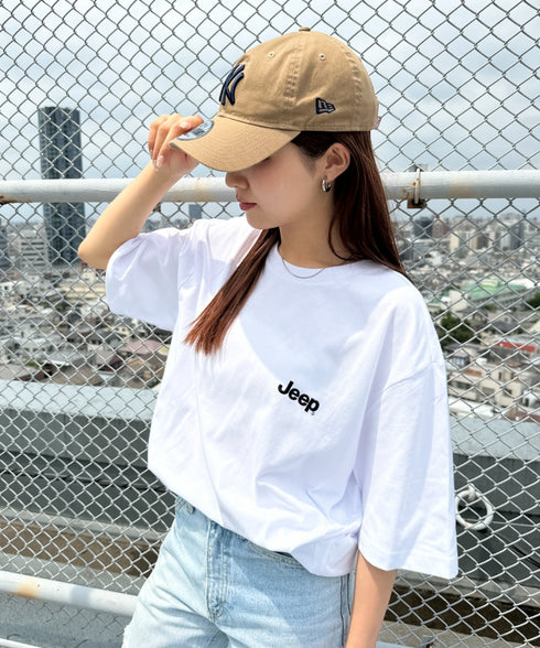 JEEP(ジープ)/グラフィック バックロゴ ロゴ刺繍 半袖 Tシャツ/M-Logo graphic t-shirt | AT2252021 | ホワイト系その他