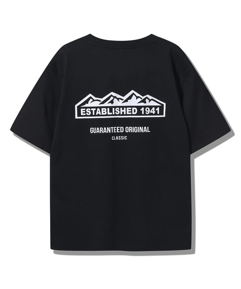 JEEP(ジープ)/グラフィック バックロゴ ロゴ刺繍 半袖 Tシャツ/M-Logo graphic t-shirt | AT2252021 | ブラック系その他