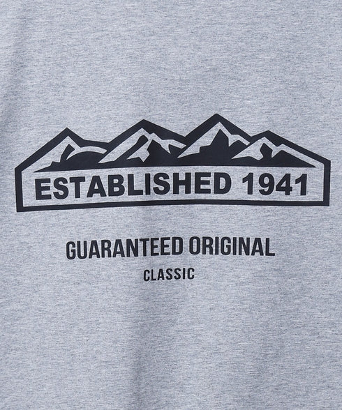 JEEP(ジープ)/グラフィック バックロゴ ロゴ刺繍 半袖 Tシャツ/M-Logo graphic t-shirt | AT2252021 | グレー