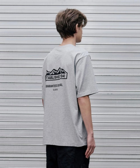 JEEP(ジープ)/グラフィック バックロゴ ロゴ刺繍 半袖 Tシャツ/M-Logo graphic t-shirt | AT2252021 | グレー