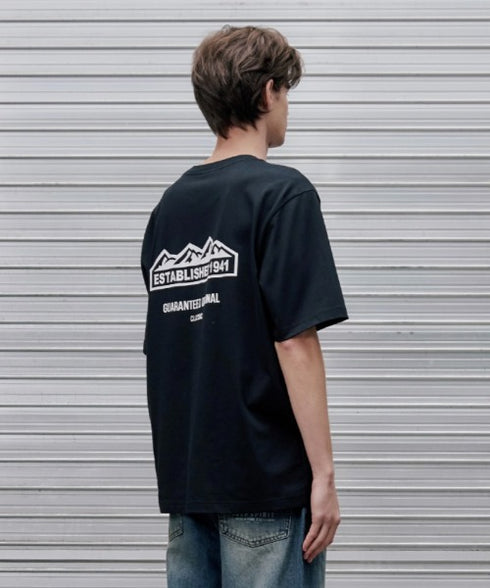 JEEP(ジープ)/グラフィック バックロゴ ロゴ刺繍 半袖 Tシャツ/M-Logo graphic t-shirt | AT2252021 | ブラック系その他