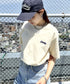 JEEP(ジープ)/グラフィック バックロゴ ロゴ刺繍 半袖 Tシャツ/M-Logo graphic t-shirt | AT2252021 | アイボリー