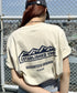JEEP(ジープ)/グラフィック バックロゴ ロゴ刺繍 半袖 Tシャツ/M-Logo graphic t-shirt | AT2252021 | アイボリー