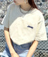 JEEP(ジープ)/グラフィック バックロゴ ロゴ刺繍 半袖 Tシャツ/M-Logo graphic t-shirt | AT2252021 | アイボリー
