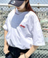 JEEP(ジープ)/グラフィック バックロゴ ロゴ刺繍 半袖 Tシャツ/M-Logo graphic t-shirt | AT2252021 | レッド