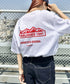 JEEP(ジープ)/グラフィック バックロゴ ロゴ刺繍 半袖 Tシャツ/M-Logo graphic t-shirt | AT2252021 | レッド