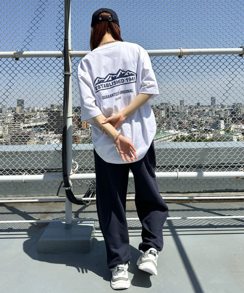 JEEP(ジープ)/グラフィック バックロゴ ロゴ刺繍 半袖 Tシャツ/M-Logo graphic t-shirt | AT2252021 | ホワイト