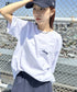 JEEP(ジープ)/グラフィック バックロゴ ロゴ刺繍 半袖 Tシャツ/M-Logo graphic t-shirt | AT2252021 | ホワイト