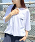 JEEP(ジープ)/グラフィック バックロゴ ロゴ刺繍 半袖 Tシャツ/M-Logo graphic t-shirt | AT2252021 | ホワイト