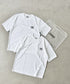 JEEP(ジープ)/2枚組セット 2P ワンポイント ロゴ刺繍 半袖 Tシャツ/2PACK Single air gram t-shirt | AT2252022 | ホワイト
