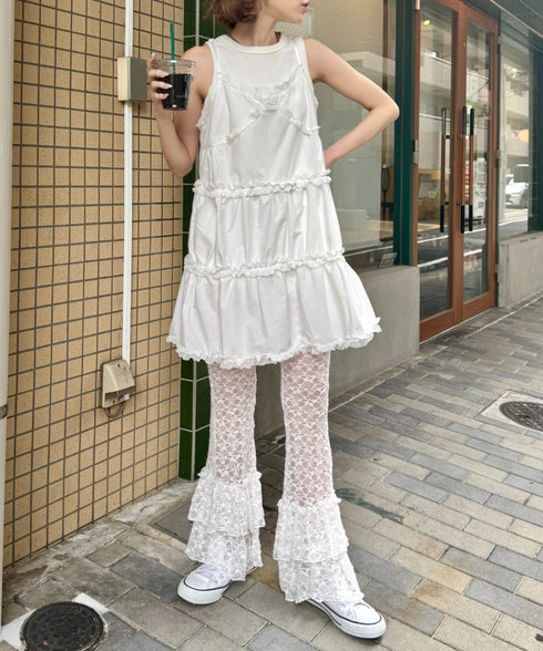 2段フリルレースパンツ | SL2255038 | ホワイト