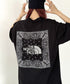 THE NORTH FACE(ザ・ノースフェイス)/ビッグロゴ プリント バンダナ 半袖 Tシャツ/M'S BANDANA S/S R/TEE | IM2251068 | ブラック