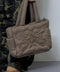 FANCY CLUB(ファンシークラブ)/パデッド パファー バタフライ キルティング ショルダー トートバッグ 軽量/CUDDLE PADDED SHOULDER BAG | AT1252029 | ブラウン