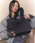FANCY CLUB(ファンシークラブ)/パデッド パファー バタフライ キルティング ショルダー トートバッグ 軽量/CUDDLE PADDED SHOULDER BAG | AT1252029 | ブラック