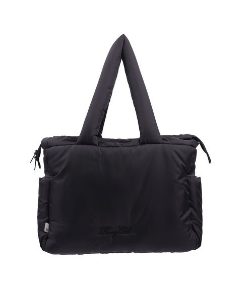 FANCY CLUB(ファンシークラブ)/パデッド パファー バタフライ キルティング ショルダー トートバッグ 軽量/CUDDLE PADDED SHOULDER BAG | AT1252029 | ブラック