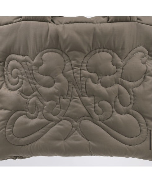 FANCY CLUB(ファンシークラブ)/パデッド パファー バタフライ キルティング ショルダー トートバッグ 軽量/CUDDLE PADDED SHOULDER BAG | AT1252029 | ブラウン