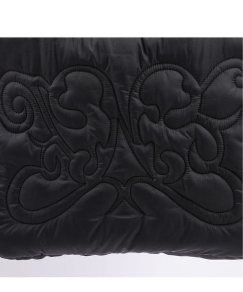 FANCY CLUB(ファンシークラブ)/パデッド パファー バタフライ キルティング ショルダー トートバッグ 軽量/CUDDLE PADDED SHOULDER BAG | AT1252029 | ブラック