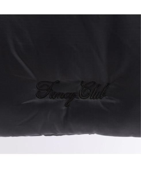 FANCY CLUB(ファンシークラブ)/パデッド パファー バタフライ キルティング ショルダー トートバッグ 軽量/CUDDLE PADDED SHOULDER BAG | AT1252029 | ブラック