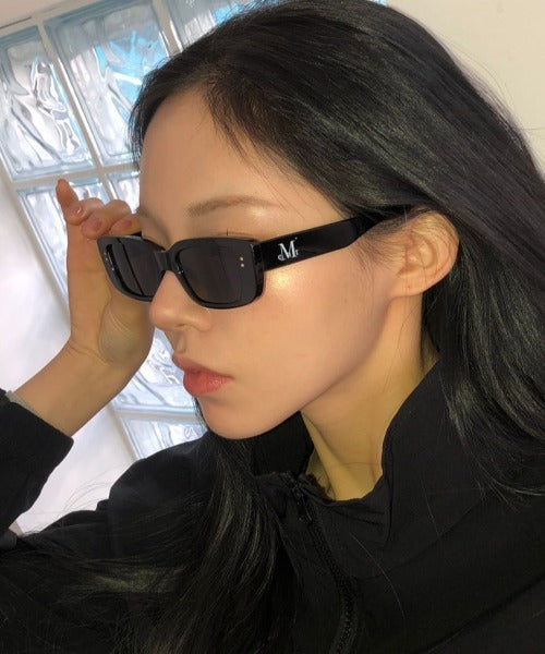 MUCENT(ムセント)/UVカット オーバル型 ウェリントン型 ロゴ サングラス ユニセックス/SIGNATURE LOGO POINT SUNGLASSES UNISEX | AT6252033 | その他2