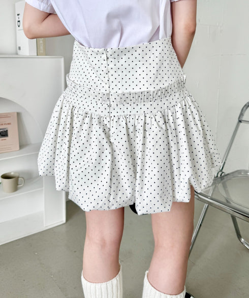 バルーンドットミニスカパン | SL2255048 | ホワイト