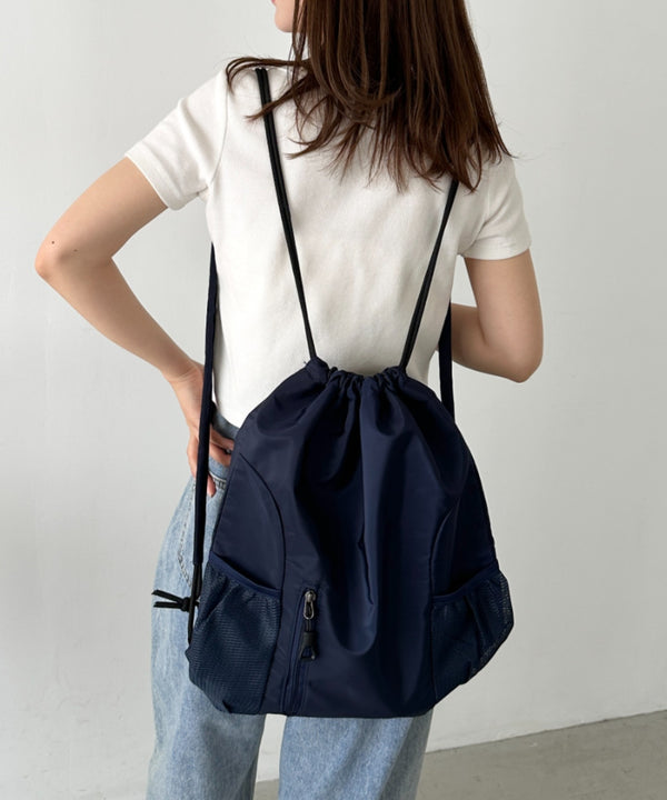 軽量メッシュポケットナップサック | CL1255036 | ブルー