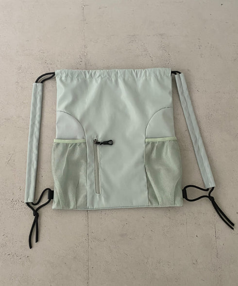 軽量メッシュポケットナップサック | CL1255036 | グリーン